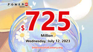 两名 Powerball 玩家获得了二奖；累积奖金达到 7 亿 2500 万美元。